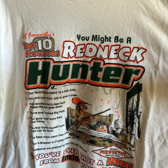 Vintage You might be a redneck hunter if … tee - Picture 2 of 9